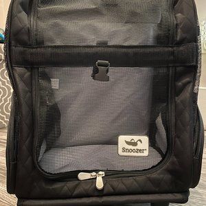 MEDIUM SNOOZER DOG/CAT ROLLING TRAVEL BACKPACK 4 IN 1